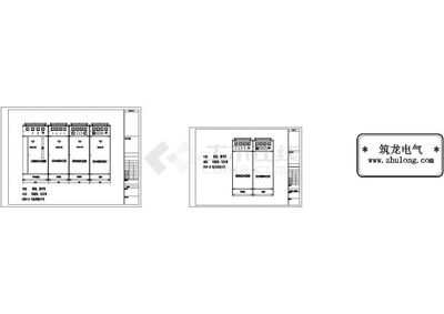 GGD开关柜详细cad设计面板图